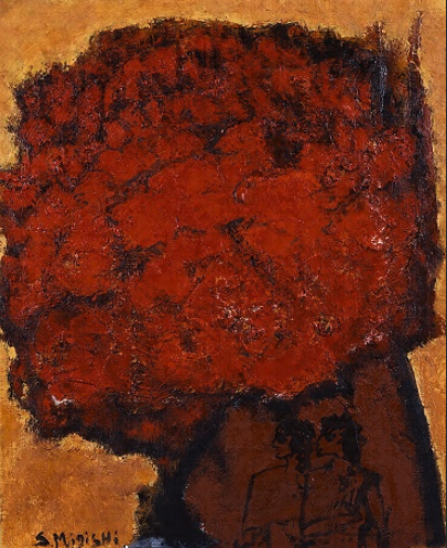 三岸節子《花》